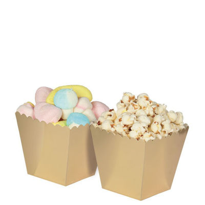 Scatole Popcorn Party Box Rosso Pois Bianchi contenitore per