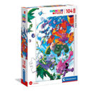 Puzzle 104 Supercolor Maxi Super Friends
