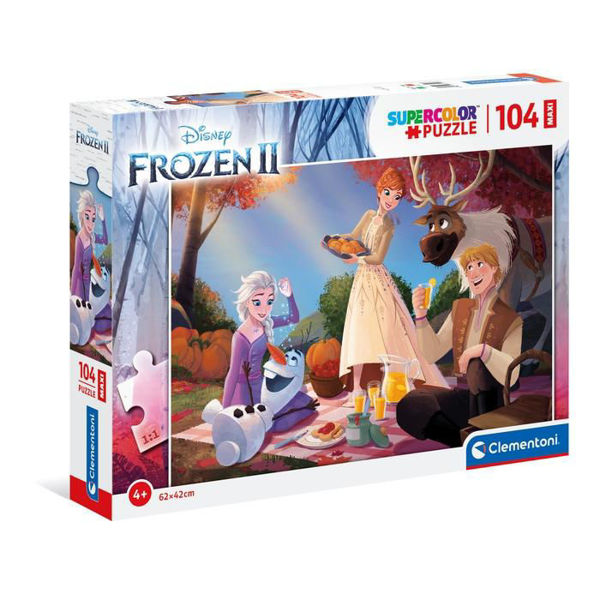 Puzzle 104 Maxi Supercolor Frozen 2