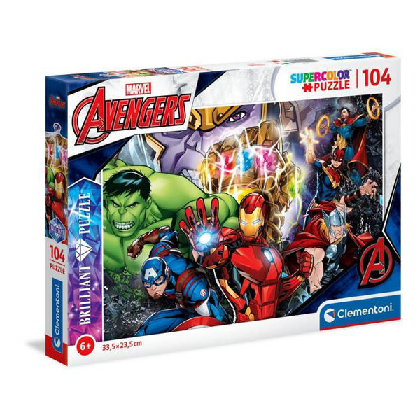 Puzzle 104 Supercolor Marvel Avenger