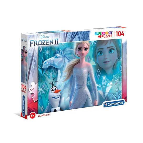 Puzzle 104 Supercolor Frozen 2