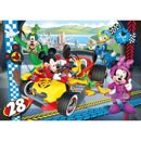 Puzzle 104 Supercolor Mickey and Roadster Racers
