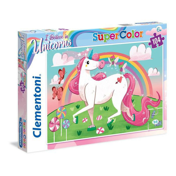 Puzzle 104 Supercolor Unicorno