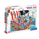 Puzzle 24 Maxi Supercolor Pirati