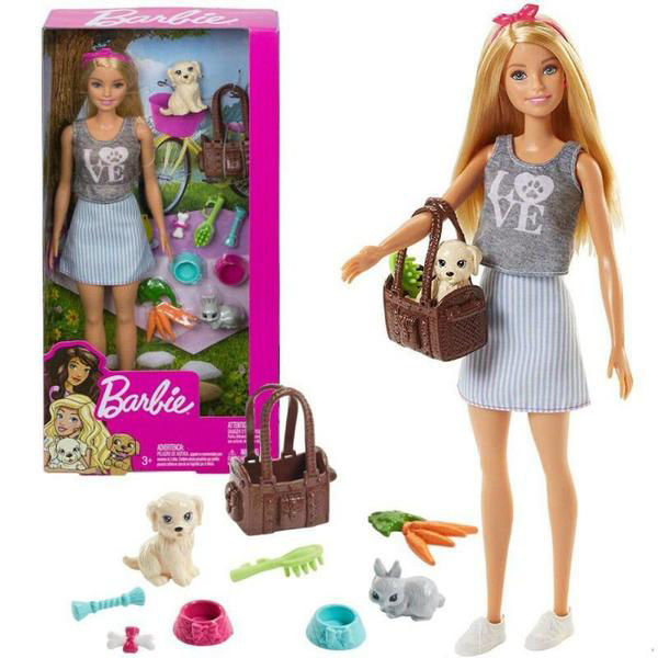 Barbie con cagnolino