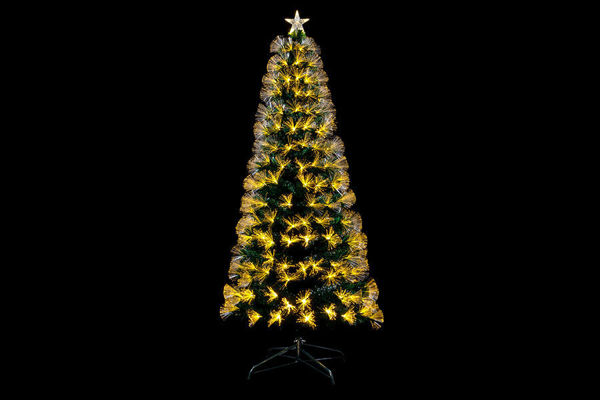 Albero di Natale 180 cm con 225 LED Bianco 8 Funzioni