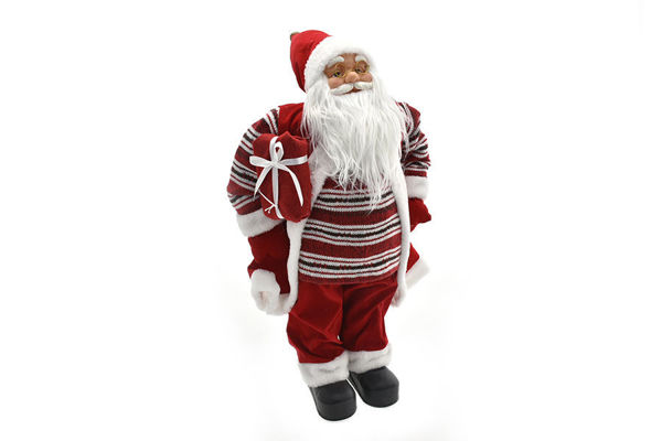 Babbo Natale Rosso con Pacco altezza 1 metro