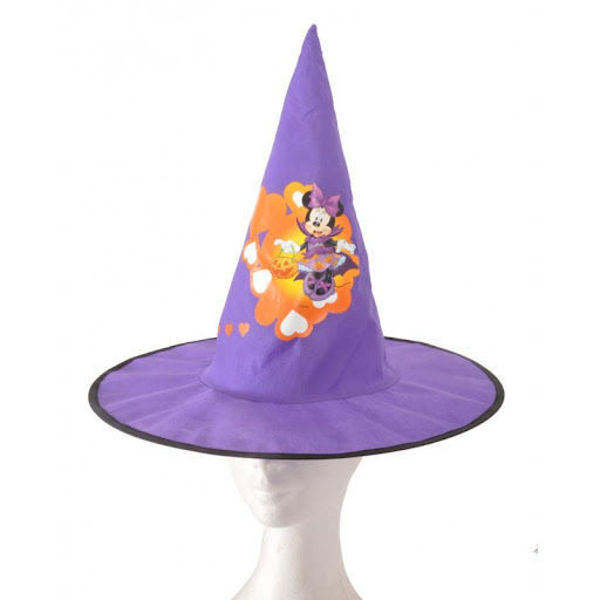 Cappello Strega in tessuto Mickey e Minnie Halloween