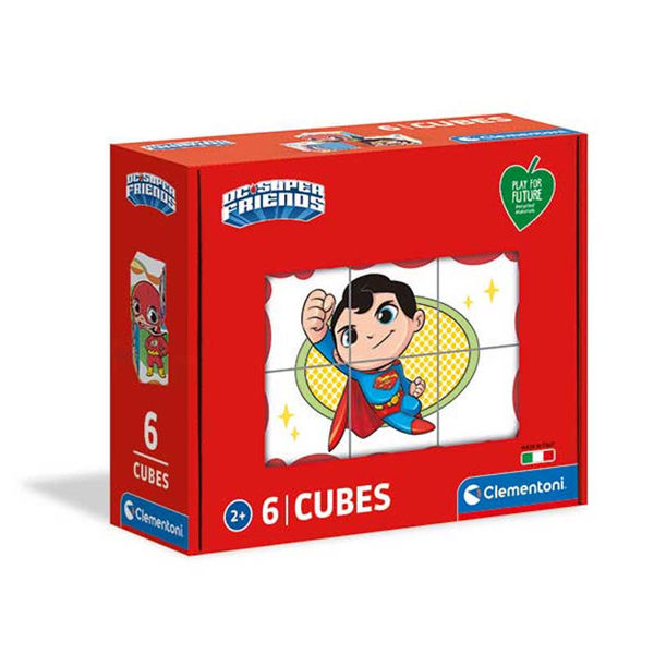Cubo 6 pezzi DC Super Friends