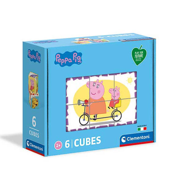Cubo 6 pezzi Peppa Pig