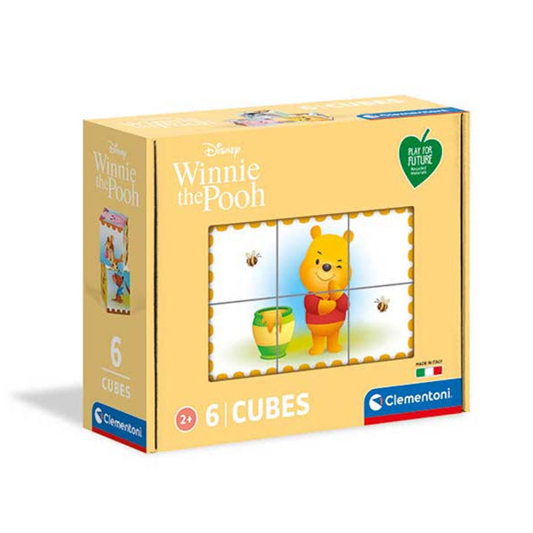 Cubo 6 pezzi Winnie The Pooh Disney