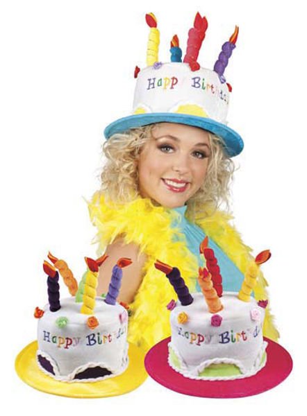 Cappello Torta Happy Birthday