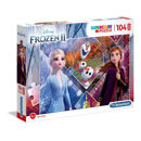 Puzzle 104 Maxi Supercolor Frozen