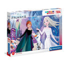 Puzzle 104 Supercolor Frozen