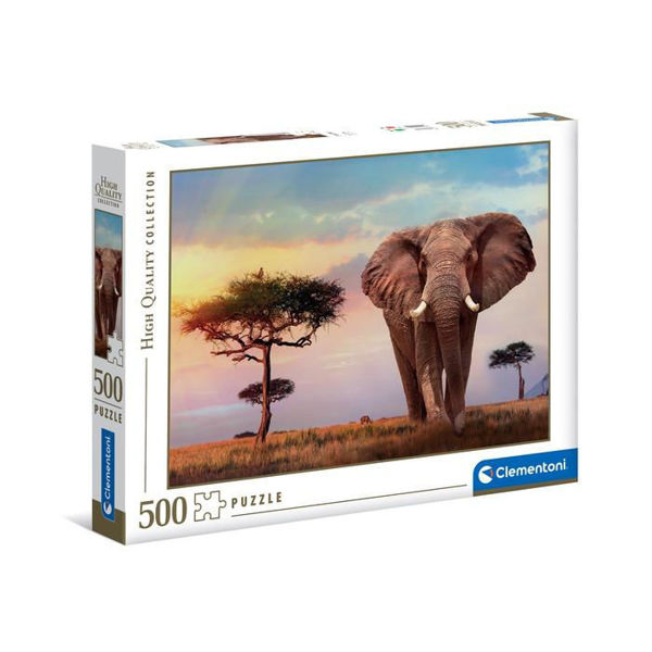 Puzzle 500 High Quality Collection African Sunset