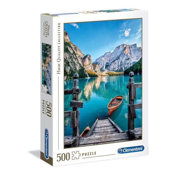 Puzzle 500 High Quality Collection Braies Lake