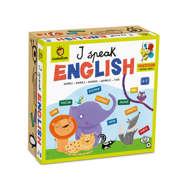 Ludattica Giochi Montessori I Speak English