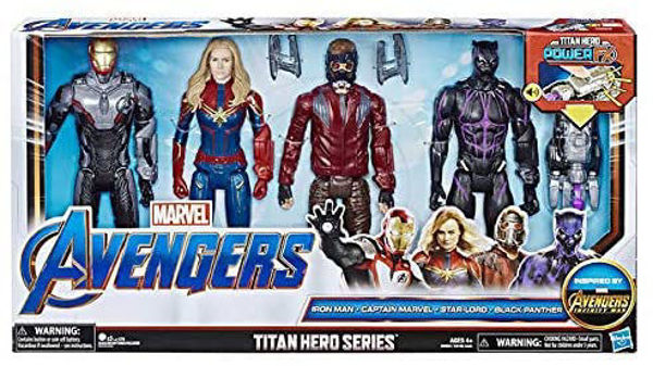 Avengers Titan Hero 4 Personaggi 30 cm + accessorio