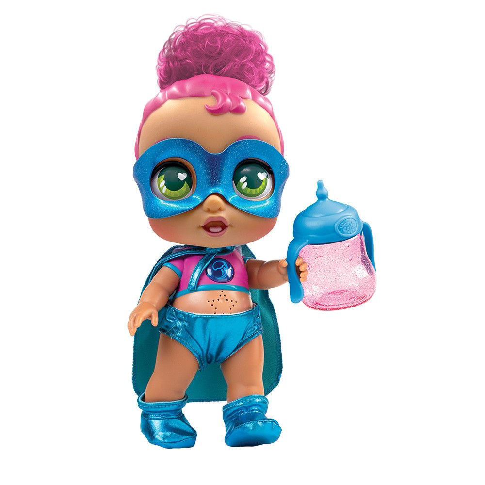 Rocco Giocattoli Kala La Supereroina Dell'Acqua, Bambolina Con Biberon, Vestiti E Accessori, Gioco Per Bambini, Super Cute Little Babies