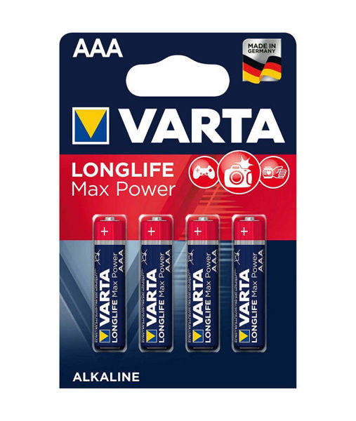 Batterie Varta Longlife Max Power Ministilo AAA 4 pezzi