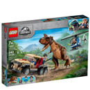 Lego Jurassic World L’inseguimento del dinosauro Carnotaurus