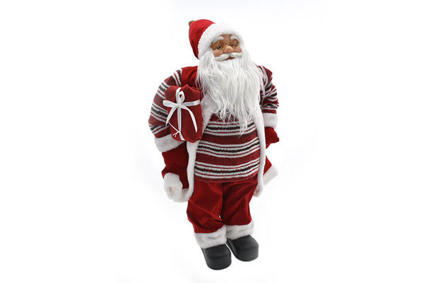 Babbo Natale 80 cm Rosso con pacco