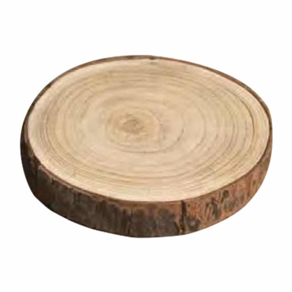 Centrotavola in legno diametro 30 cm