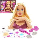 Barbie deluxe Testa Colore
