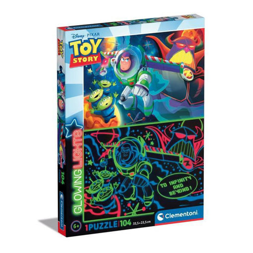 Puzzle 104 Toy Story Glowing Lights