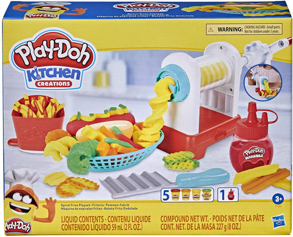 Play- Doh Set di Patatine Fritte a Spirale