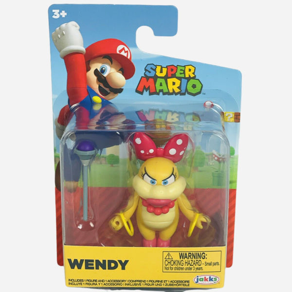 Super Mario Personaggio 6 cm Wendy
