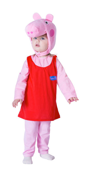 Costume Bambina Peppa Pig taglia 4/5 anni