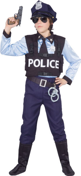 Costume Bambino Poliziotto 5/7 anni