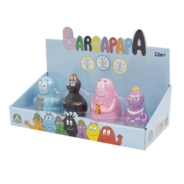 Barbapapa set 4 personaggi
