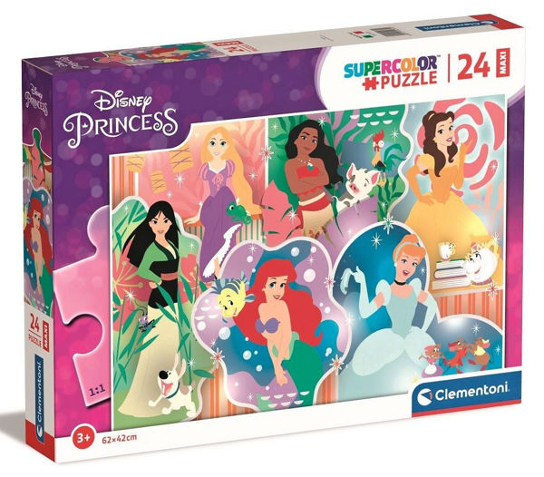 Puzzle 24 Maxi Principesse Disney