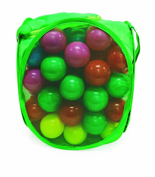 Sacca con 100 palline colorate