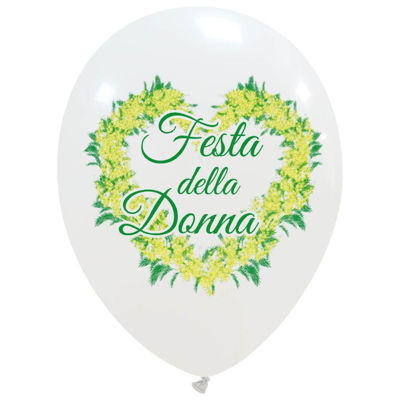 Bouquet di palloncini HappyBirthday blu e oro ( ø 30 cm - 12 pezzi)