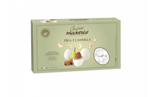 Confetti Maxtris Tenerezze al Cioccolato Pera e Cannella 1 Kg