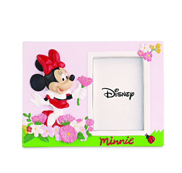 Portafoto Minnie con fiori