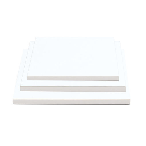 CakeBoard Bianco Quadrato 40x40 cm spessore 1,2 cm