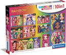 Puzzle 10 in 1 Rainbow High
