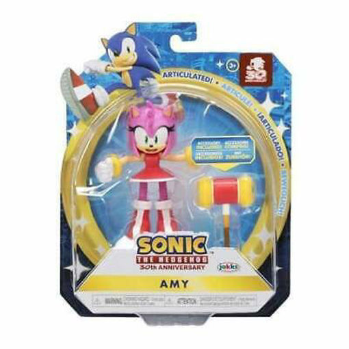 Sonic personaggio 10 cm Amy con accessorio