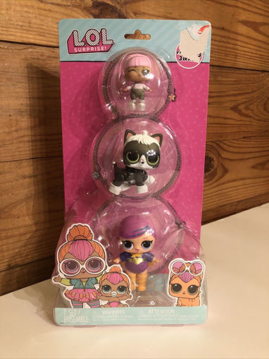 Lol Surprise Bambola & Pet sfera trasparente 3 pezzi