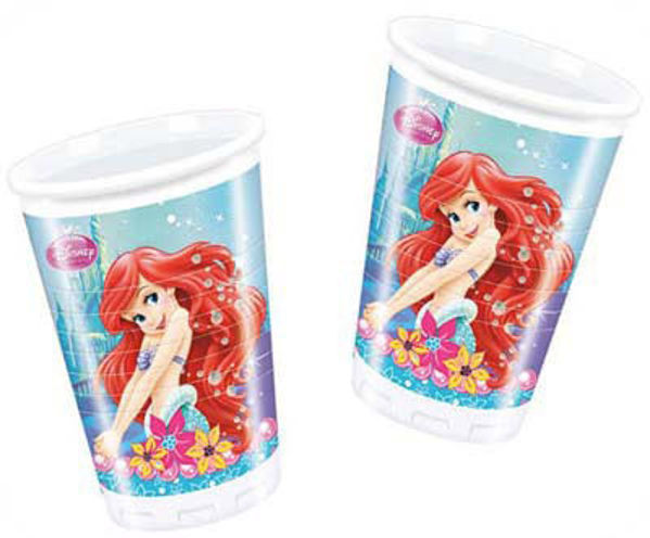 Bicchieri in plastica 200 ml Ariel 8 pezzi