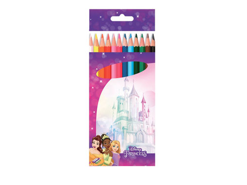 Colori a matita Principesse Disney 12 pezzi
