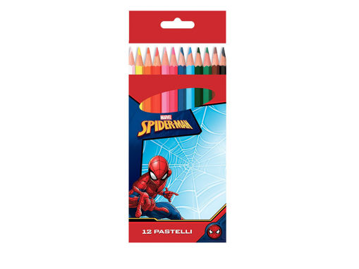 Colori a matita Spiderman 12 pezzi