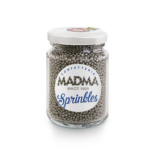 Sprinkles sferici Argento 2 mm 90 grammi