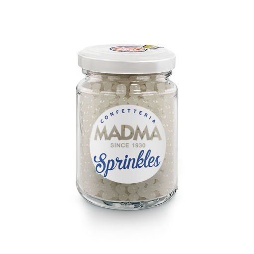 Sprinkles sferici Bianco brillante 4 mm 90 grammi