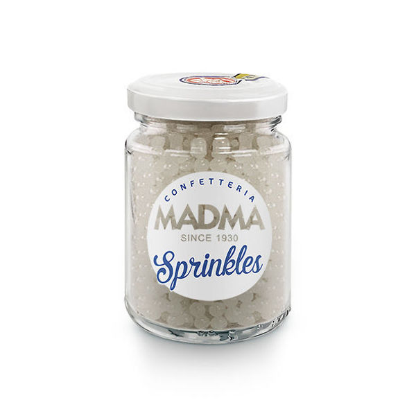 Sprinkles sferici Bianco brillante 4 mm 90 grammi