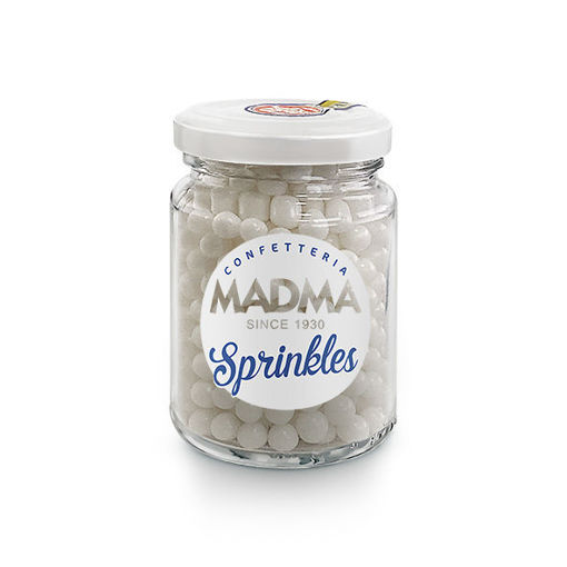 Sprinkles sferici Bianco brillante 6 mm 90 grammi